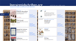 Desktop Screenshot of literairetijdschriften.org