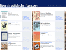 Tablet Screenshot of literairetijdschriften.org